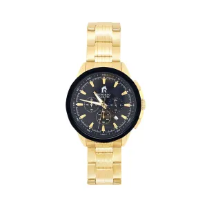 Roberto Carati Gareth Black and Yellow Gold Toned Men's Watch CA262-V2