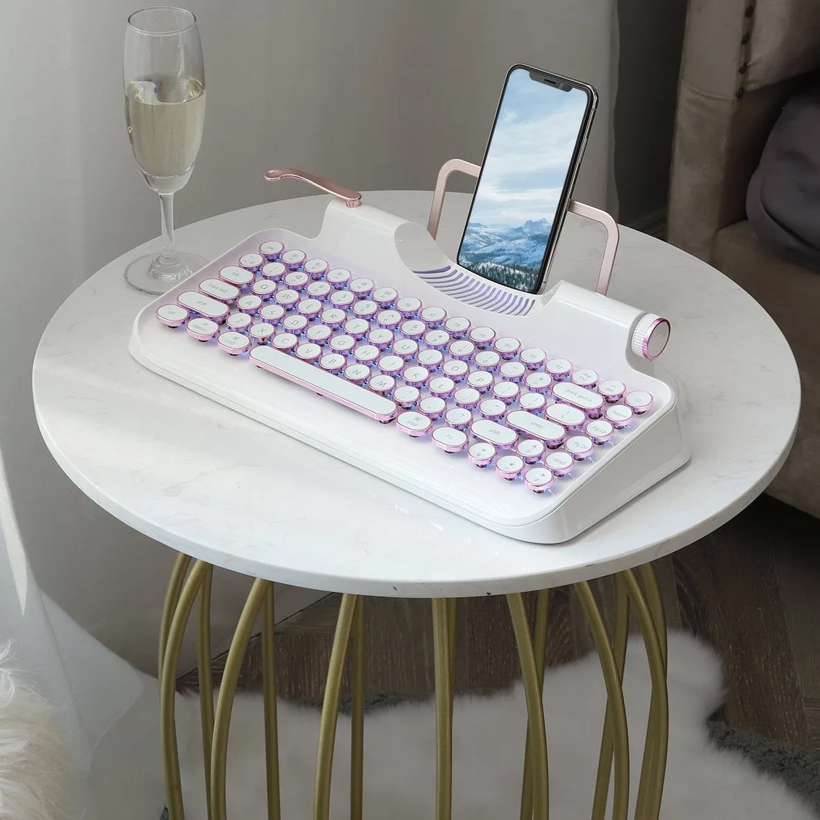 Rymek Retro Dual Mode Mechanical Keyboard