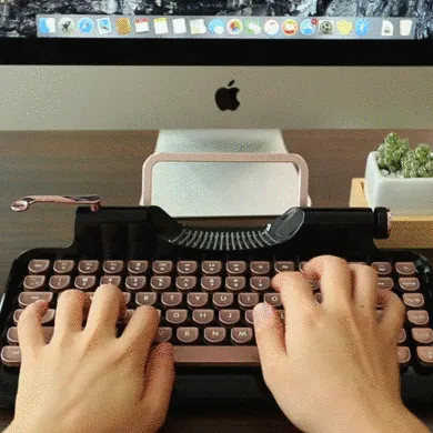 Rymek Retro Dual Mode Mechanical Keyboard