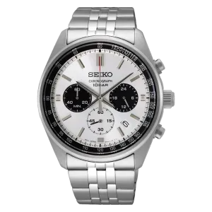 Seiko Chronograph Men's Silver Watch SSB425P