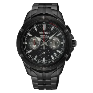 Seiko Coutura Carbon Fibre Dial Chronograph Watch SSB443P
