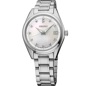 Seiko Diamond Collection 32mm Quartz Watch, SUR579