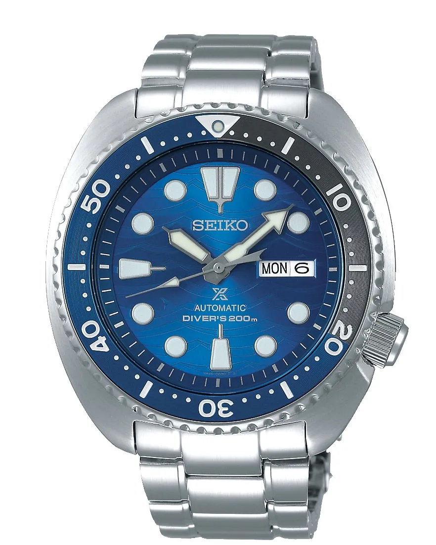 Seiko Prospex Save The Ocean 'Great White' Special Edition Turtle Watch SRPD21K