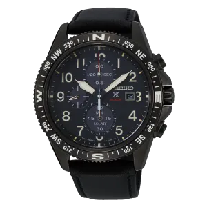 Seiko Prospex Solar Chronograph Black Watch SSC707P