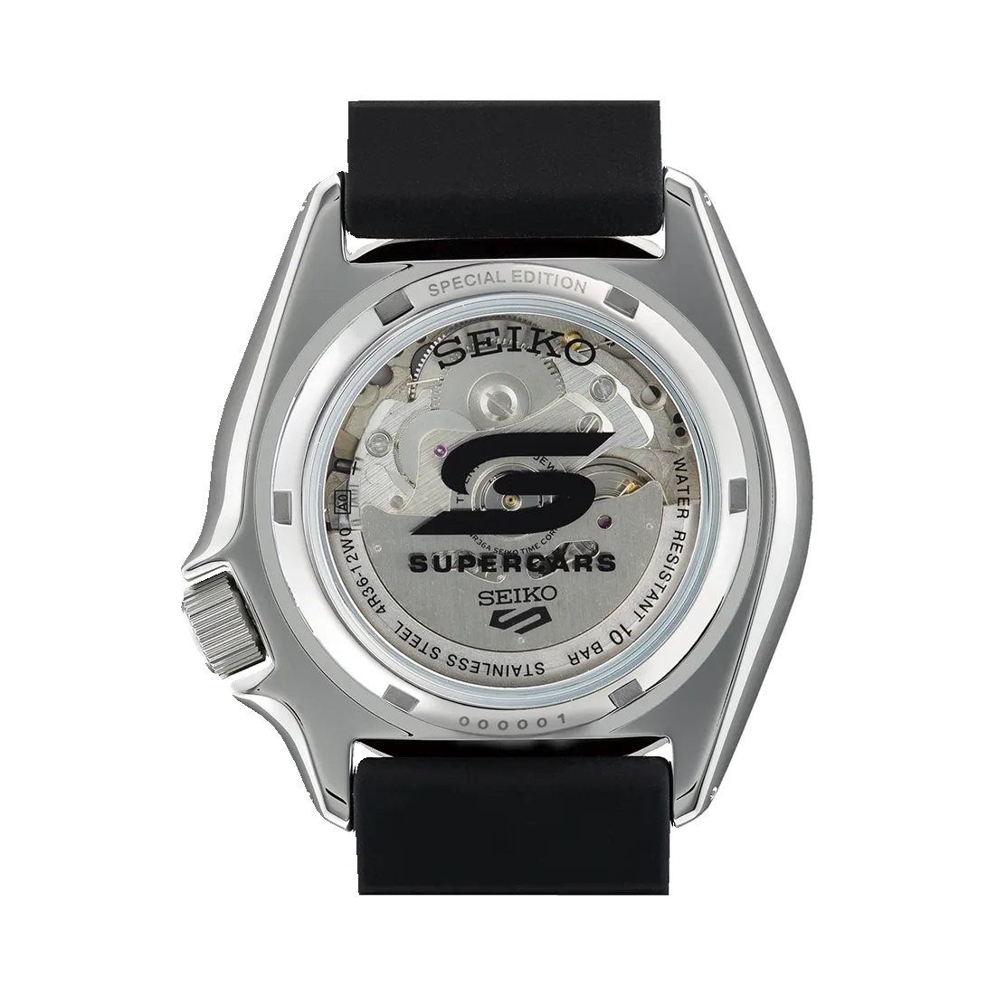 Seiko Supercars Special Edition Blue Automatic Watch SRPJ05K