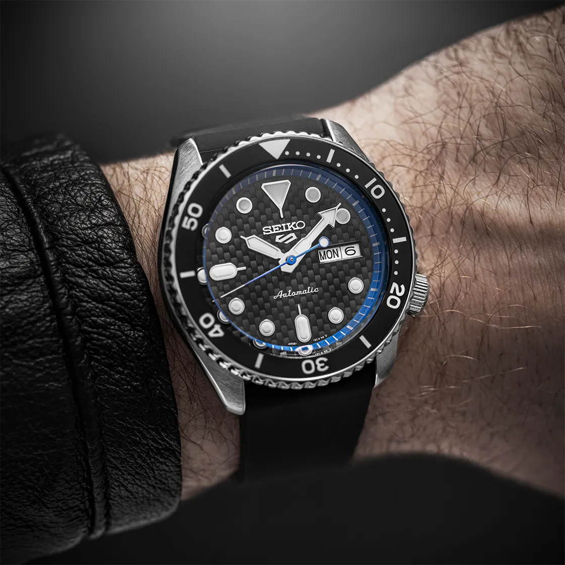 Seiko Supercars Special Edition Blue Automatic Watch SRPJ05K