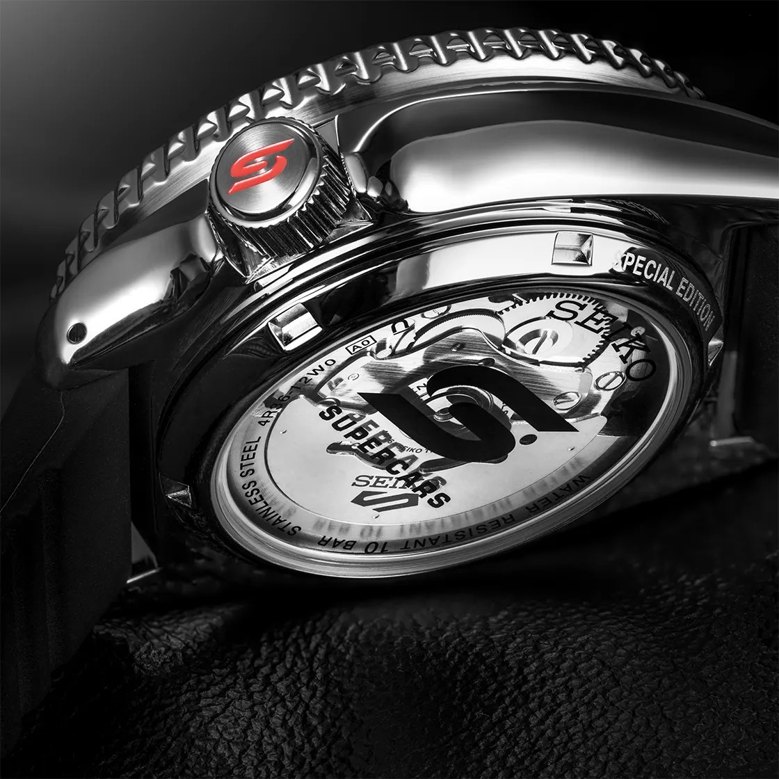 Seiko Supercars Special Edition Blue Automatic Watch SRPJ05K
