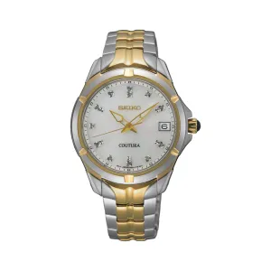 Seiko - SUR594P Ladies Diamond Set Two-Tone Coutura Watch