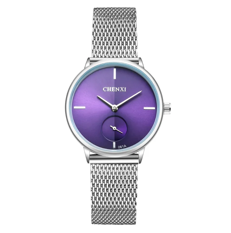 Spot mesh woven watch