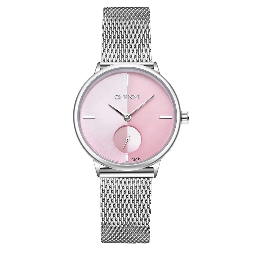 Spot mesh woven watch