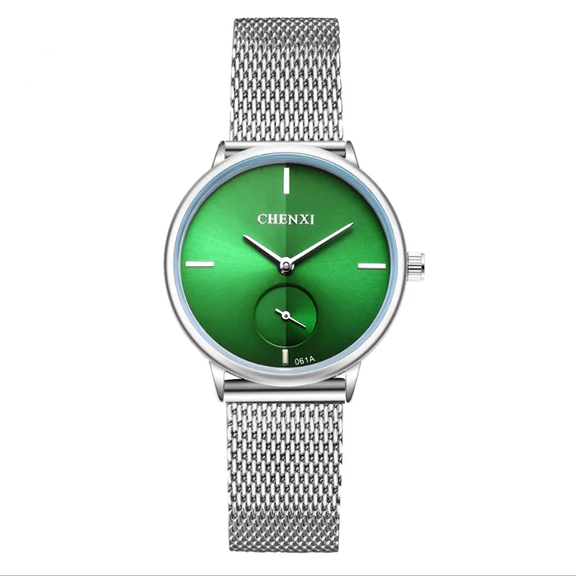 Spot mesh woven watch
