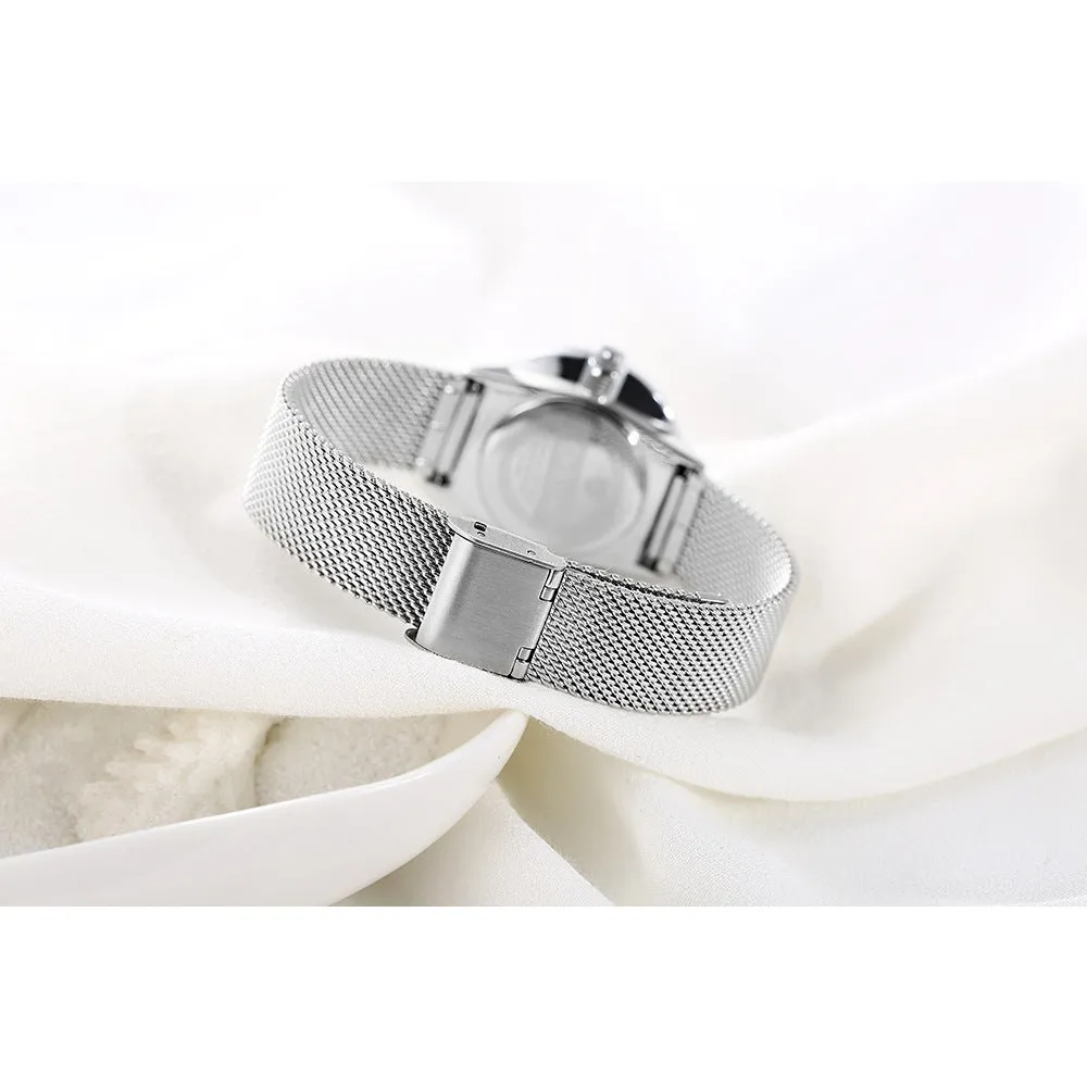 Spot mesh woven watch