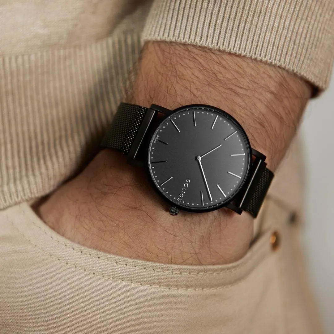The Solar Classic Bundle | Black Dial - Black Case