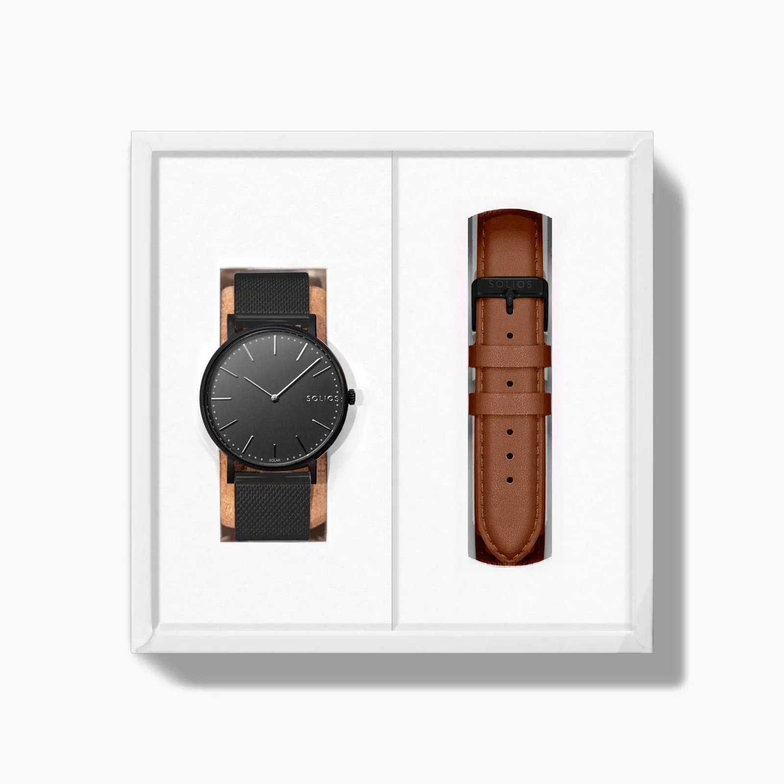 The Solar Classic Bundle | Black Dial - Black Case