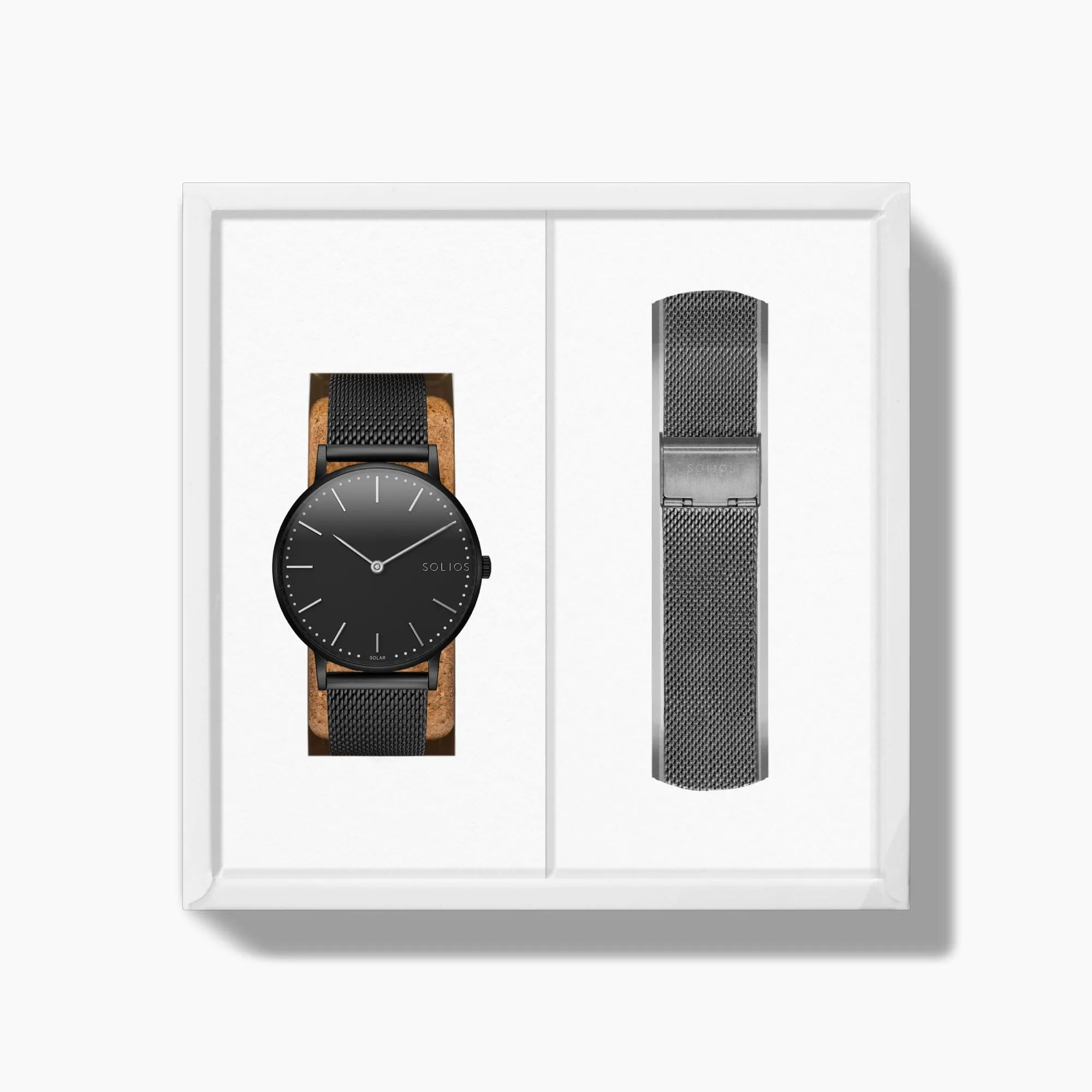 The Solar Classic Bundle | Black Dial - Black Case