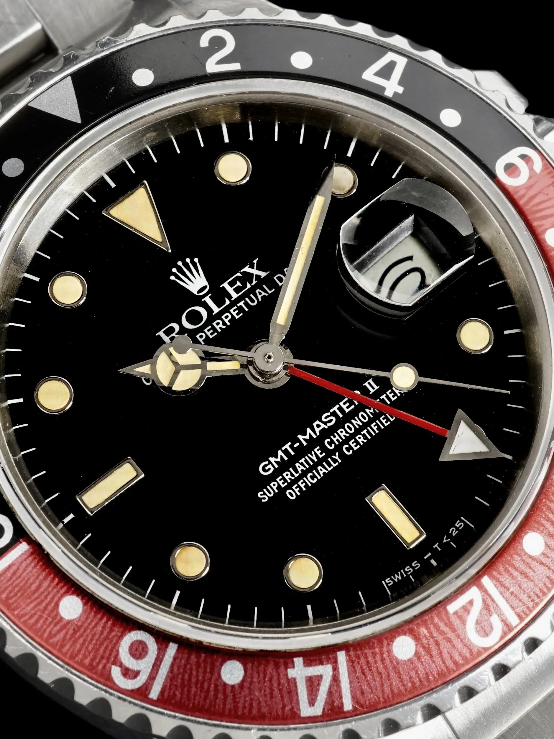 **Unpolished** 1985 Rolex GMT-Master II (Ref. 16760) "Fat Lady"