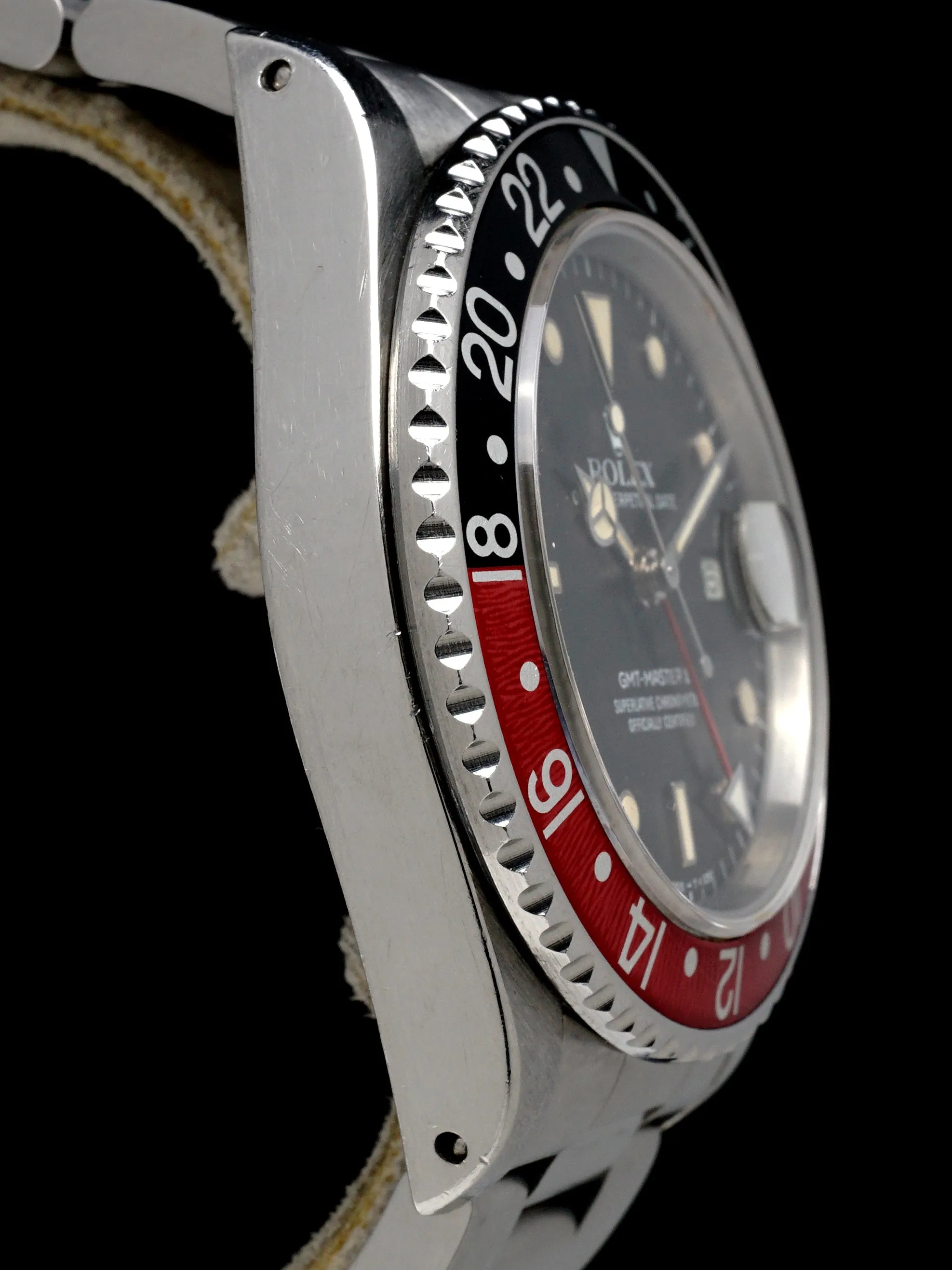 **Unpolished** 1985 Rolex GMT-Master II (Ref. 16760) "Fat Lady"