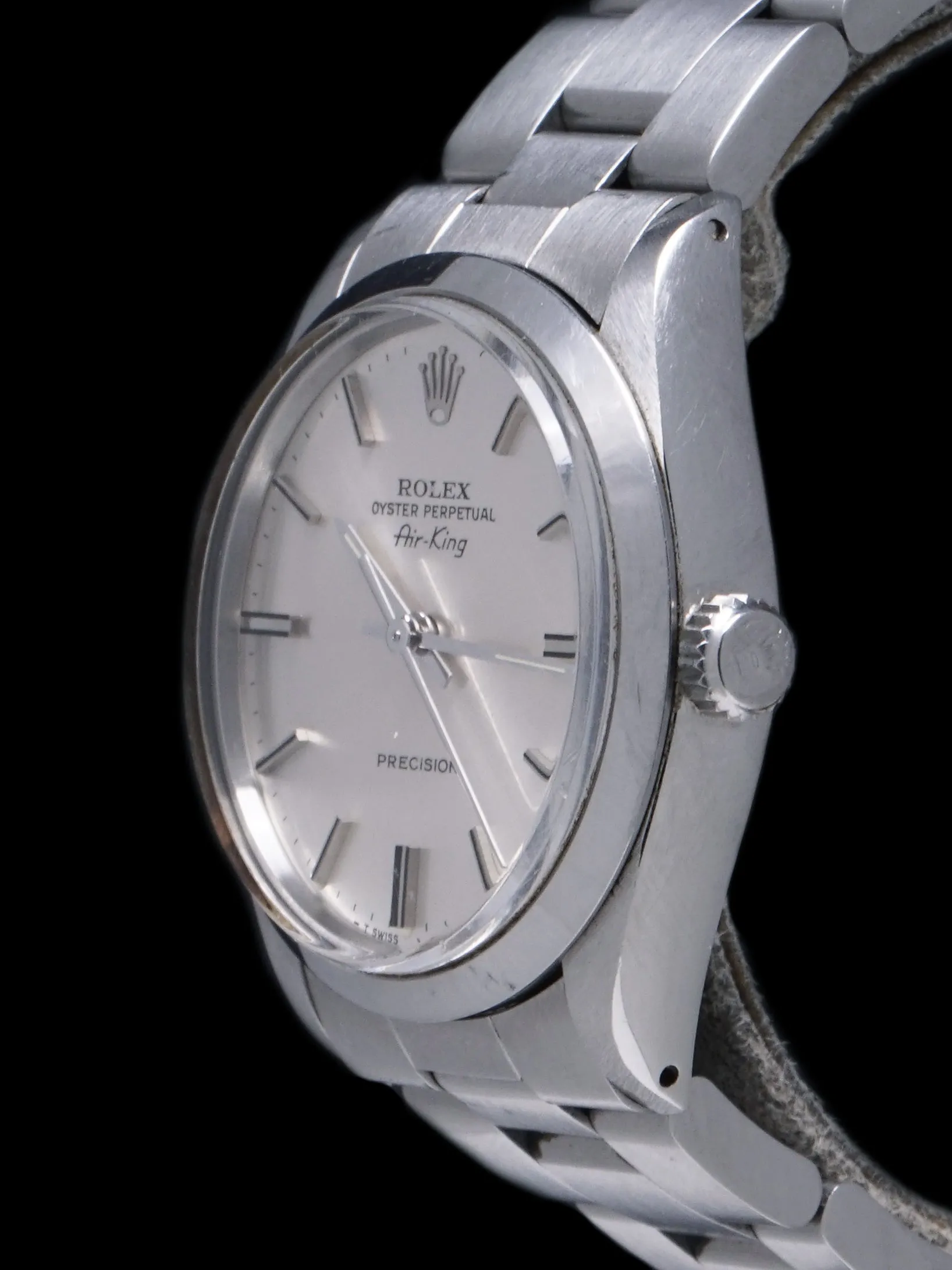 Unpolished 1989 Rolex Air-King (Ref.5500) W/ Papers