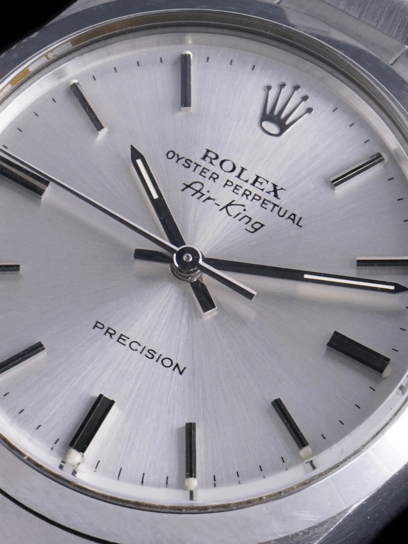 Unpolished 1989 Rolex Air-King (Ref.5500) W/ Papers