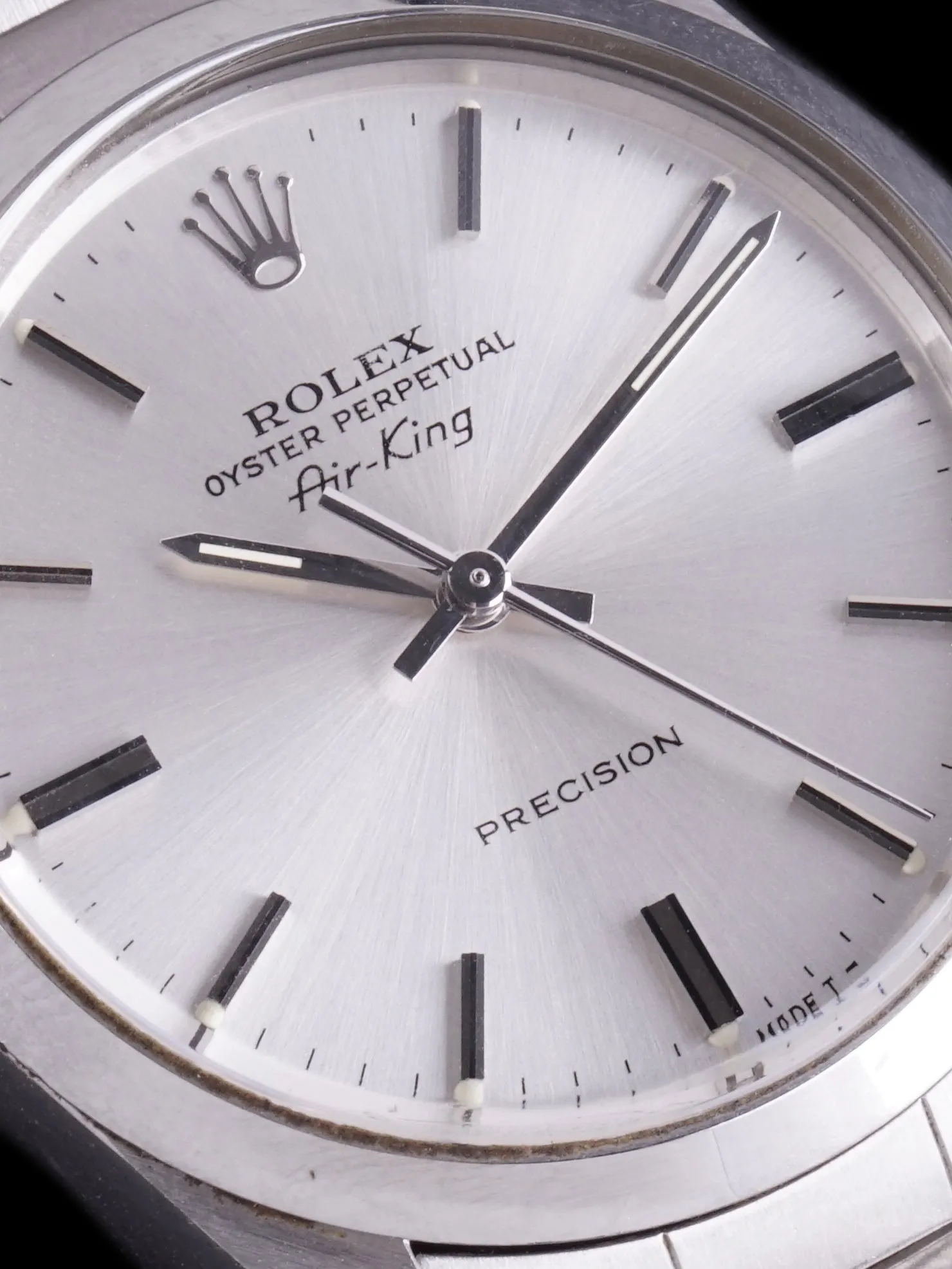 Unpolished 1989 Rolex Air-King (Ref.5500) W/ Papers