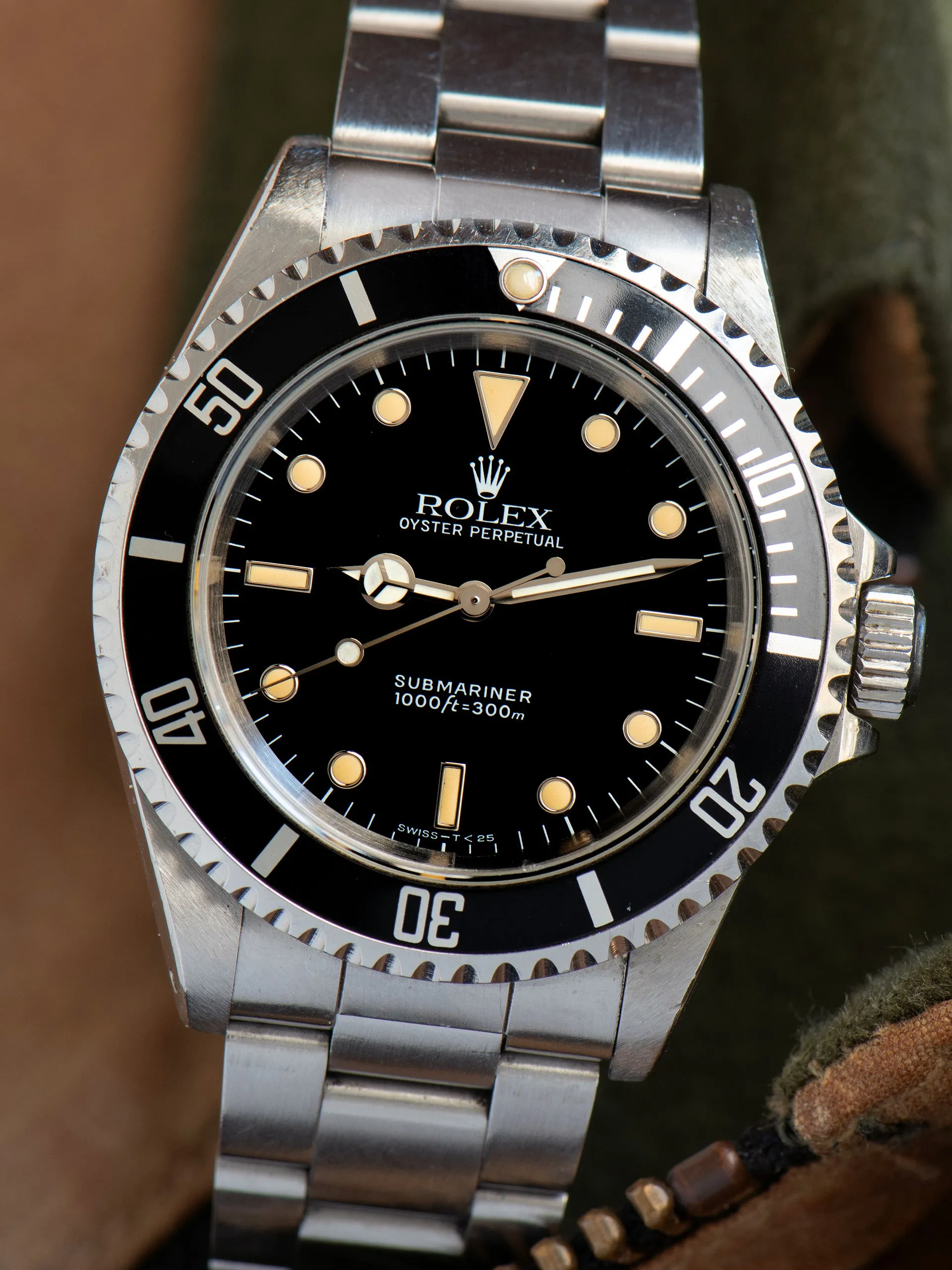 *Unpolished* 1990 Rolex Submariner (Ref. 14060) W/ Creamy Patina