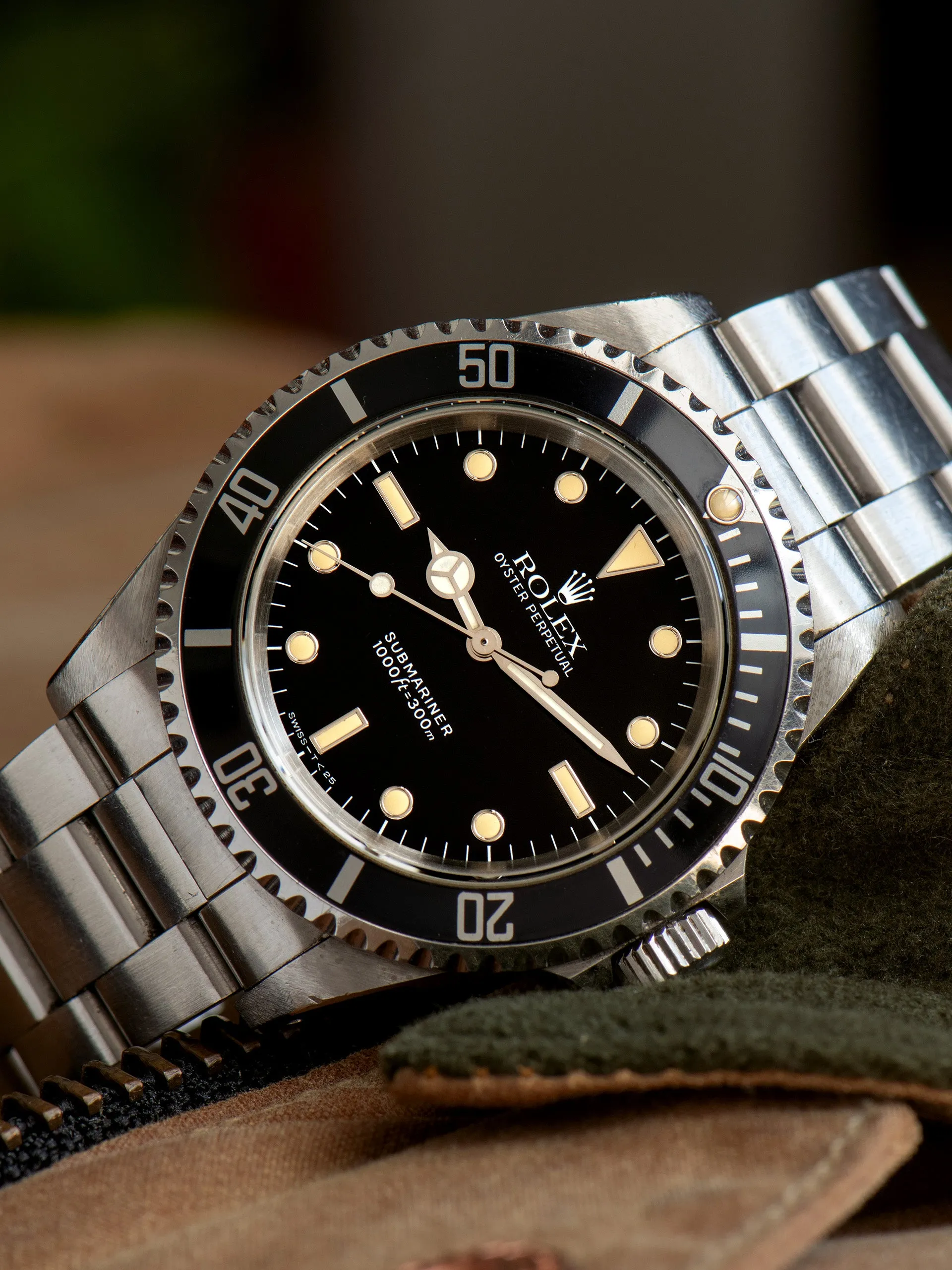 *Unpolished* 1990 Rolex Submariner (Ref. 14060) W/ Creamy Patina