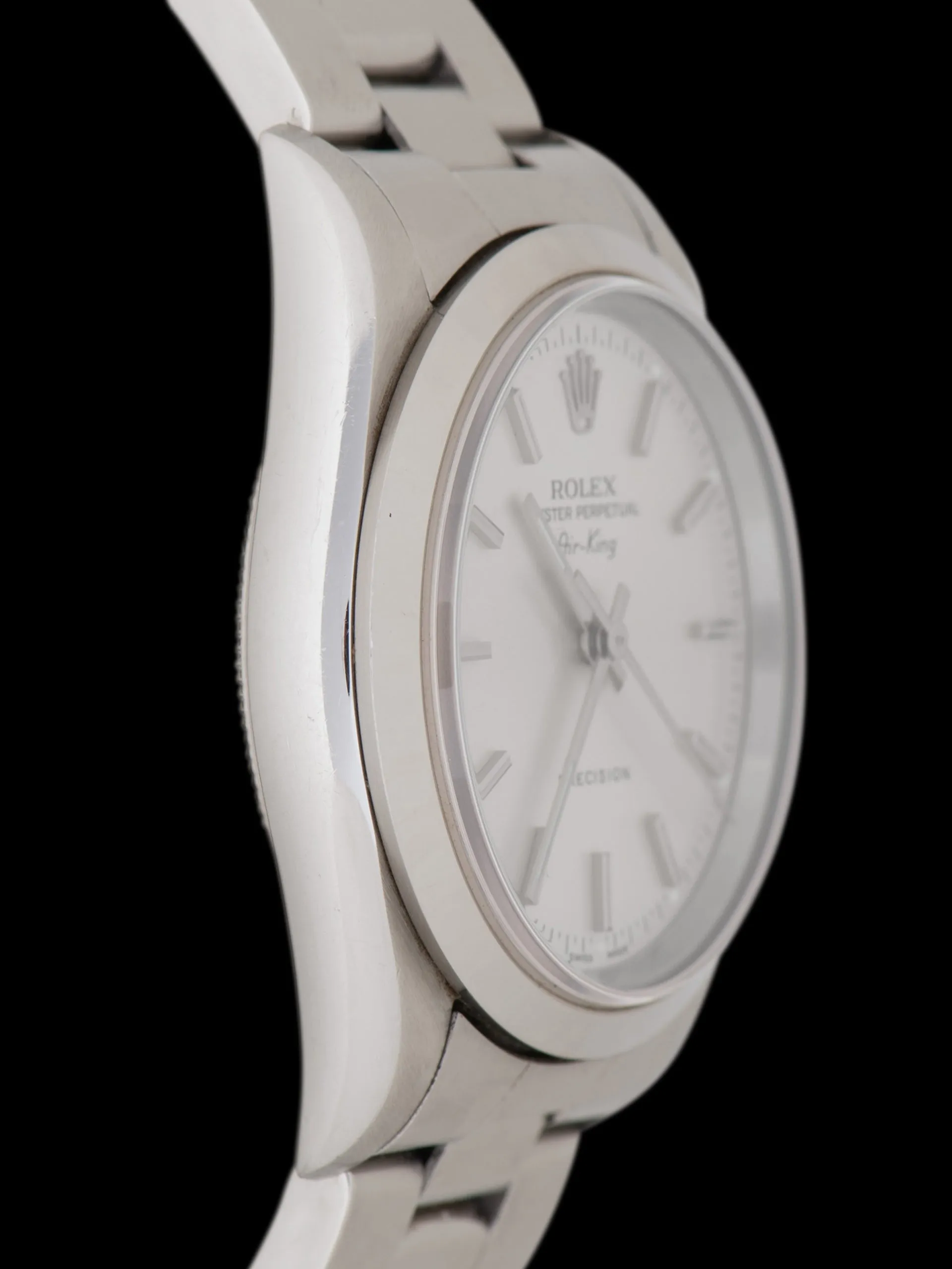 *Unpolished* 2003 Rolex Air-King (Ref. 14000M) Silver Dial W/ Papers