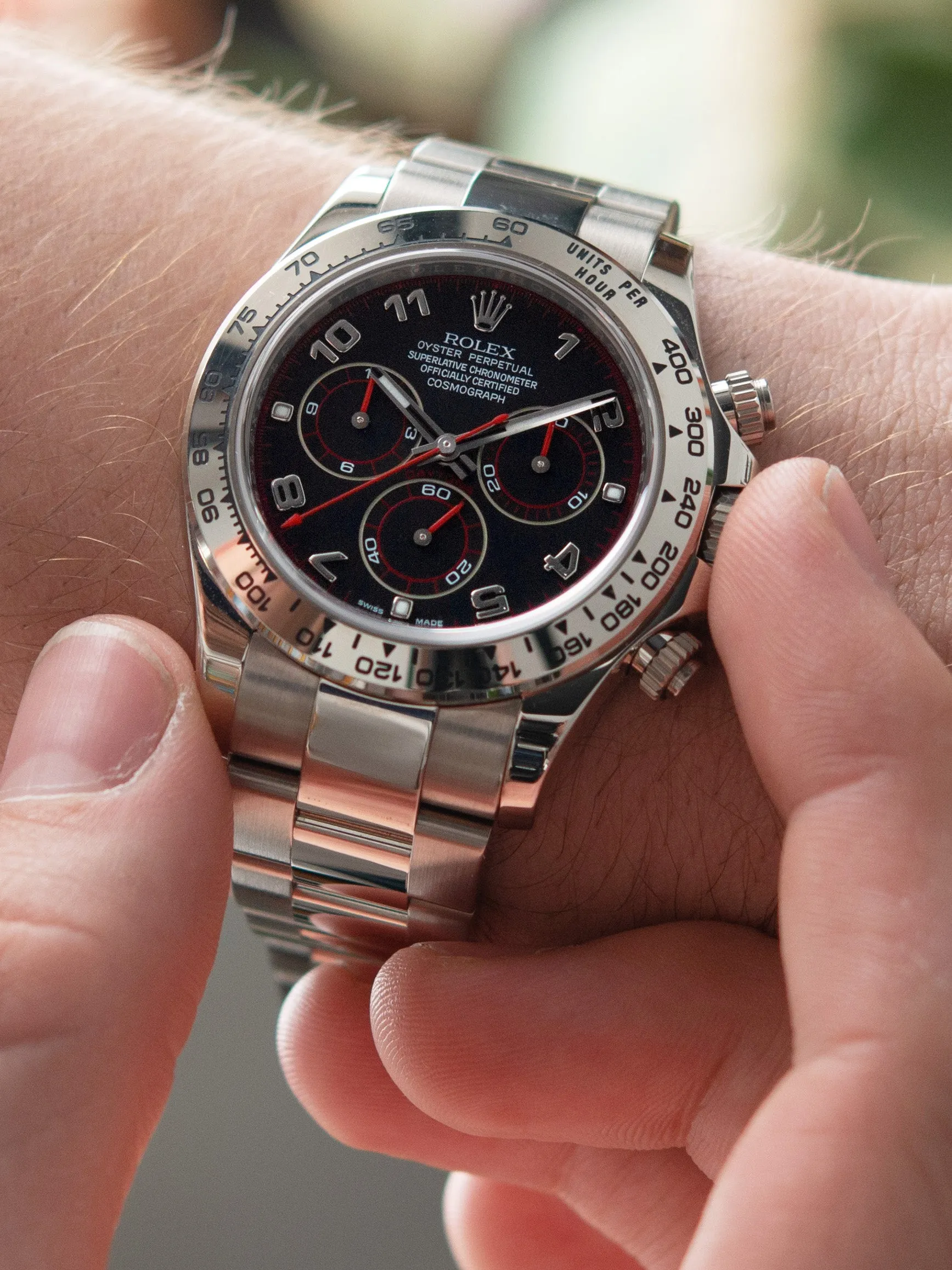 *Unpolished* 2016 Rolex Daytona (Ref. 116509) "Racing Dial" Full Set