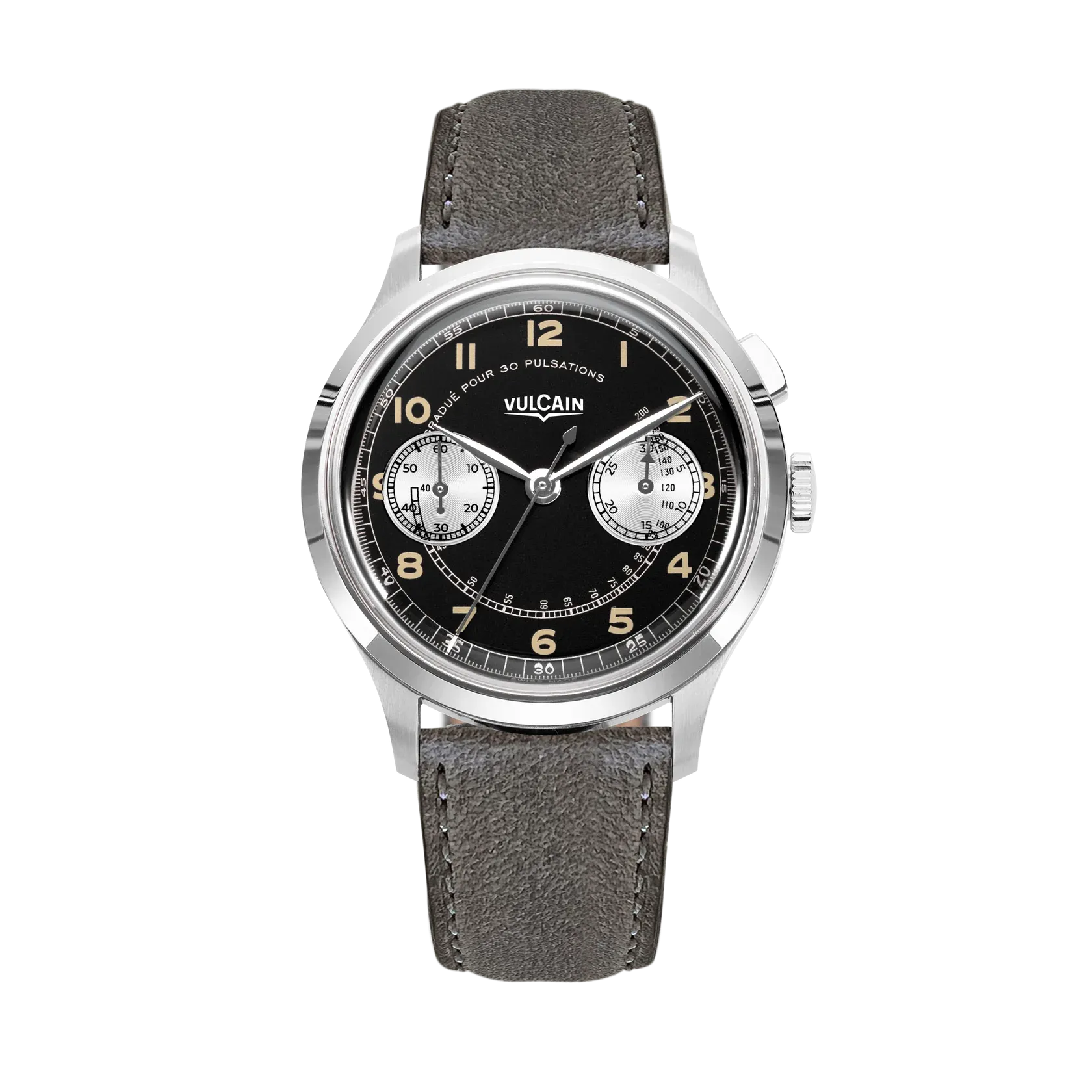 Vulcain Monopusher Heritage Black & White (39mm) 650157A08