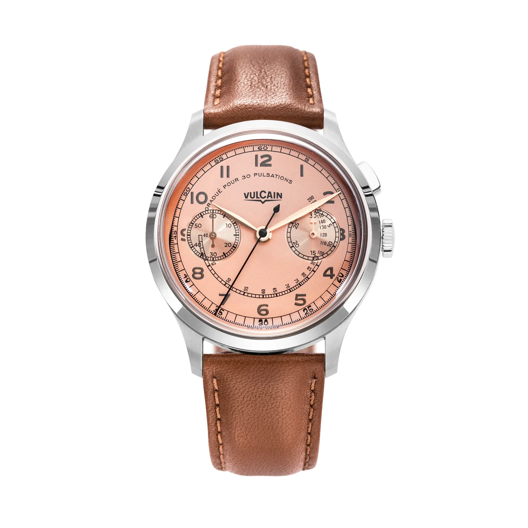 Vulcain Monopusher Heritage Salmon (39mm) 650157A68