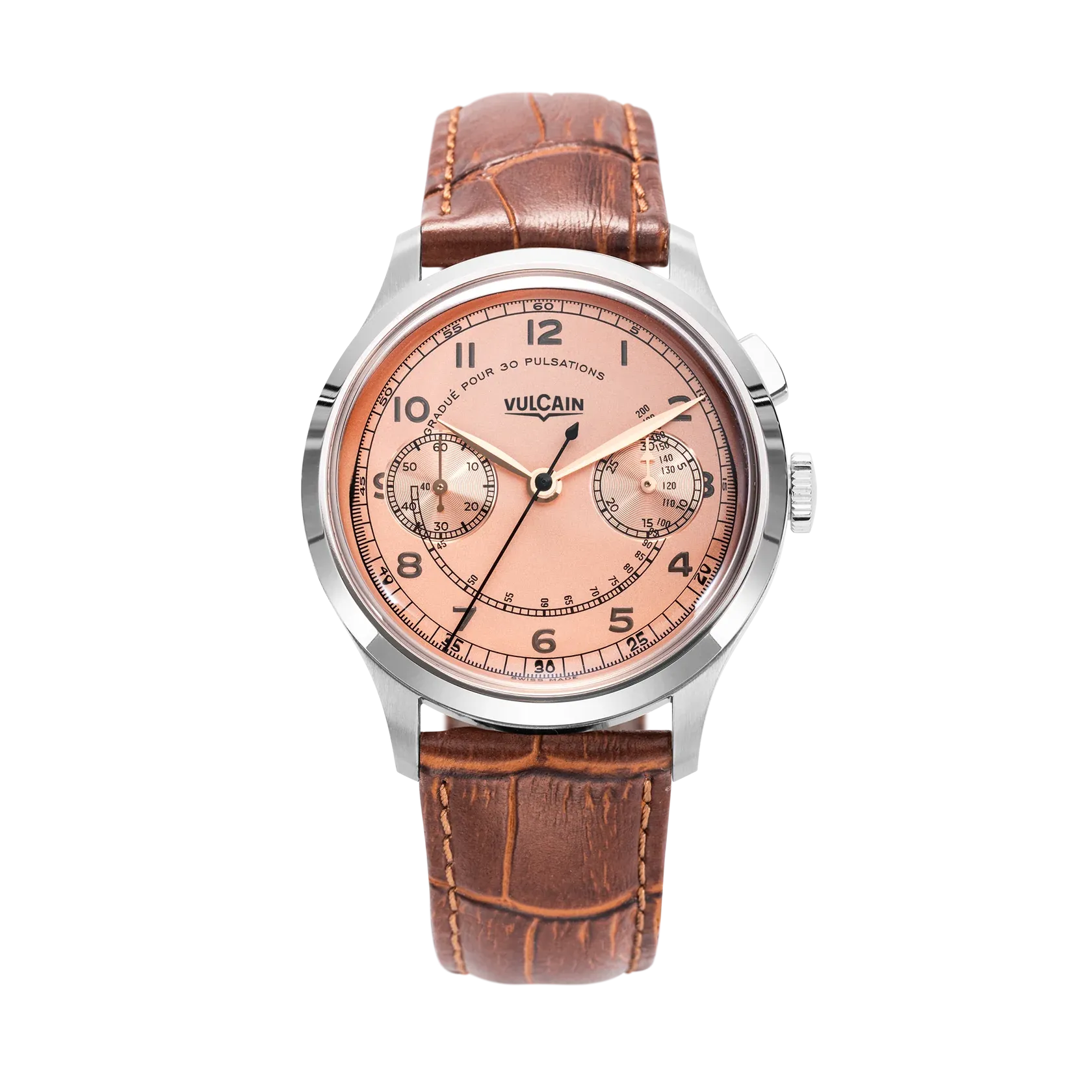 Vulcain Monopusher Heritage Salmon (39mm) 650157A68