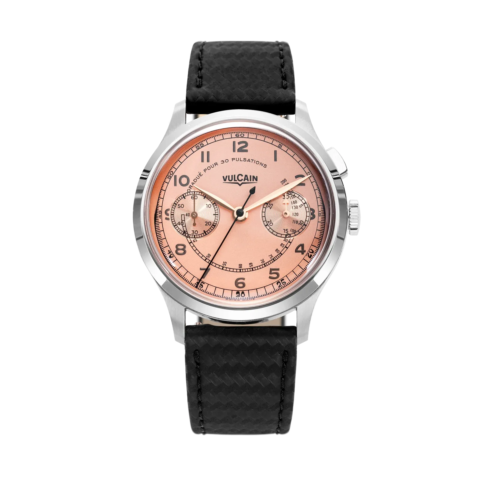 Vulcain Monopusher Heritage Salmon (39mm) 650157A68