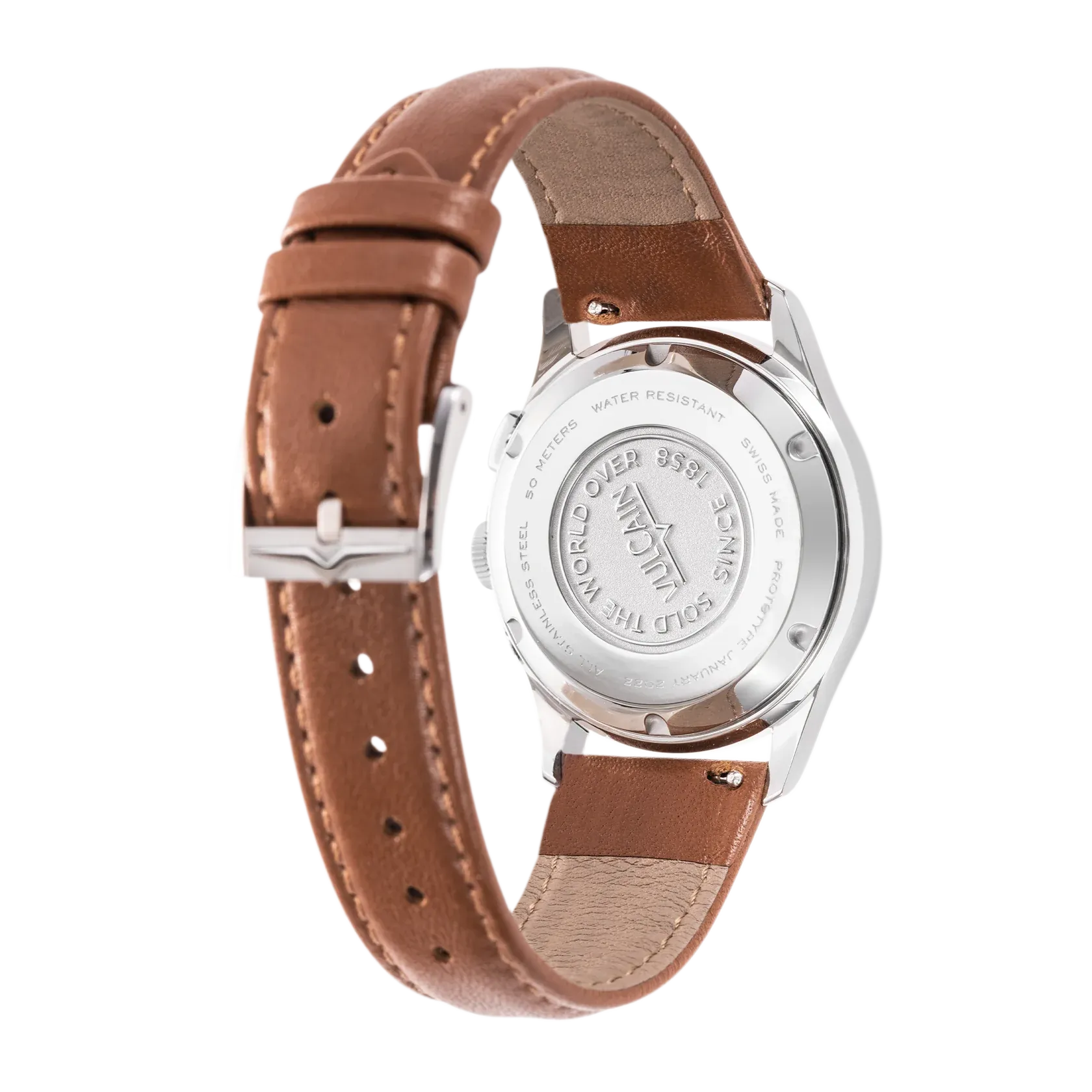 Vulcain Monopusher Heritage Salmon (39mm) 650157A68