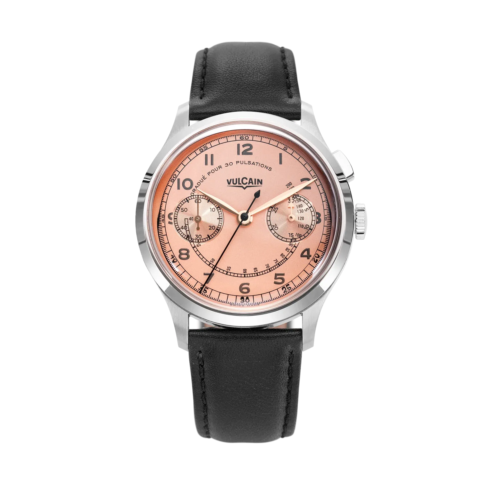 Vulcain Monopusher Heritage Salmon (39mm) 650157A68