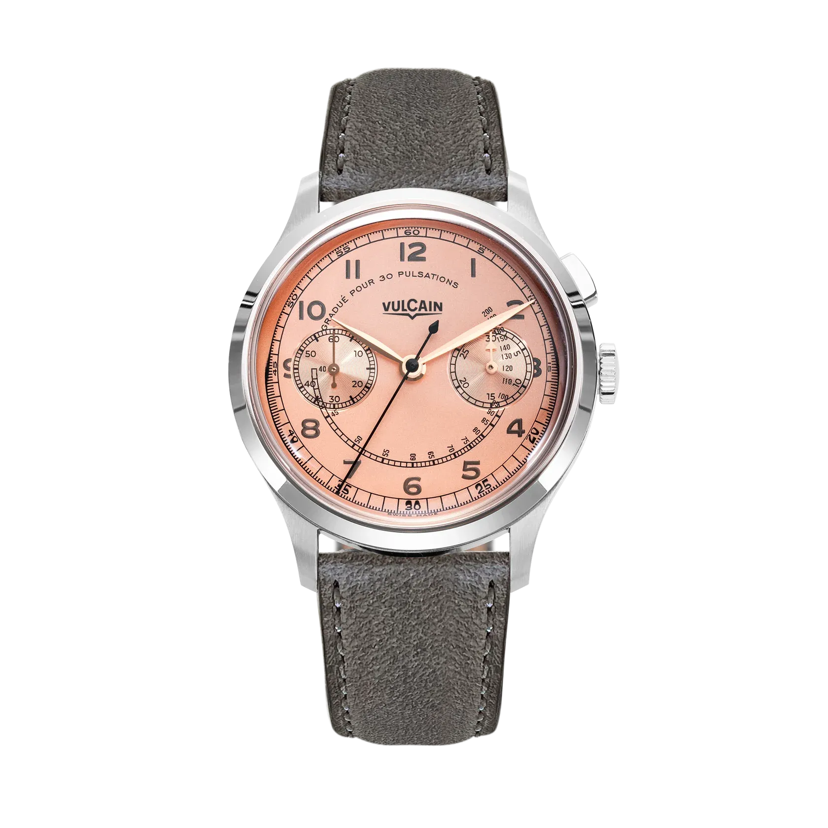 Vulcain Monopusher Heritage Salmon (39mm) 650157A68