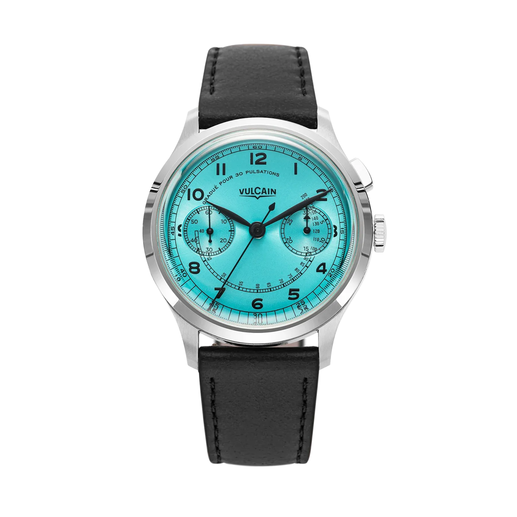 Vulcain Monopusher Heritage Turquoise (39mm) 650167A38