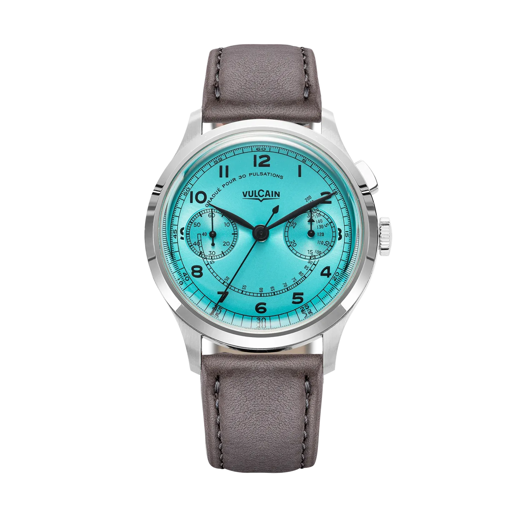 Vulcain Monopusher Heritage Turquoise (39mm) 650167A38
