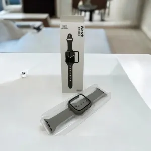 Watch Silicon 2 IN 1 Band&Case For Apple Watch (42m/gray)