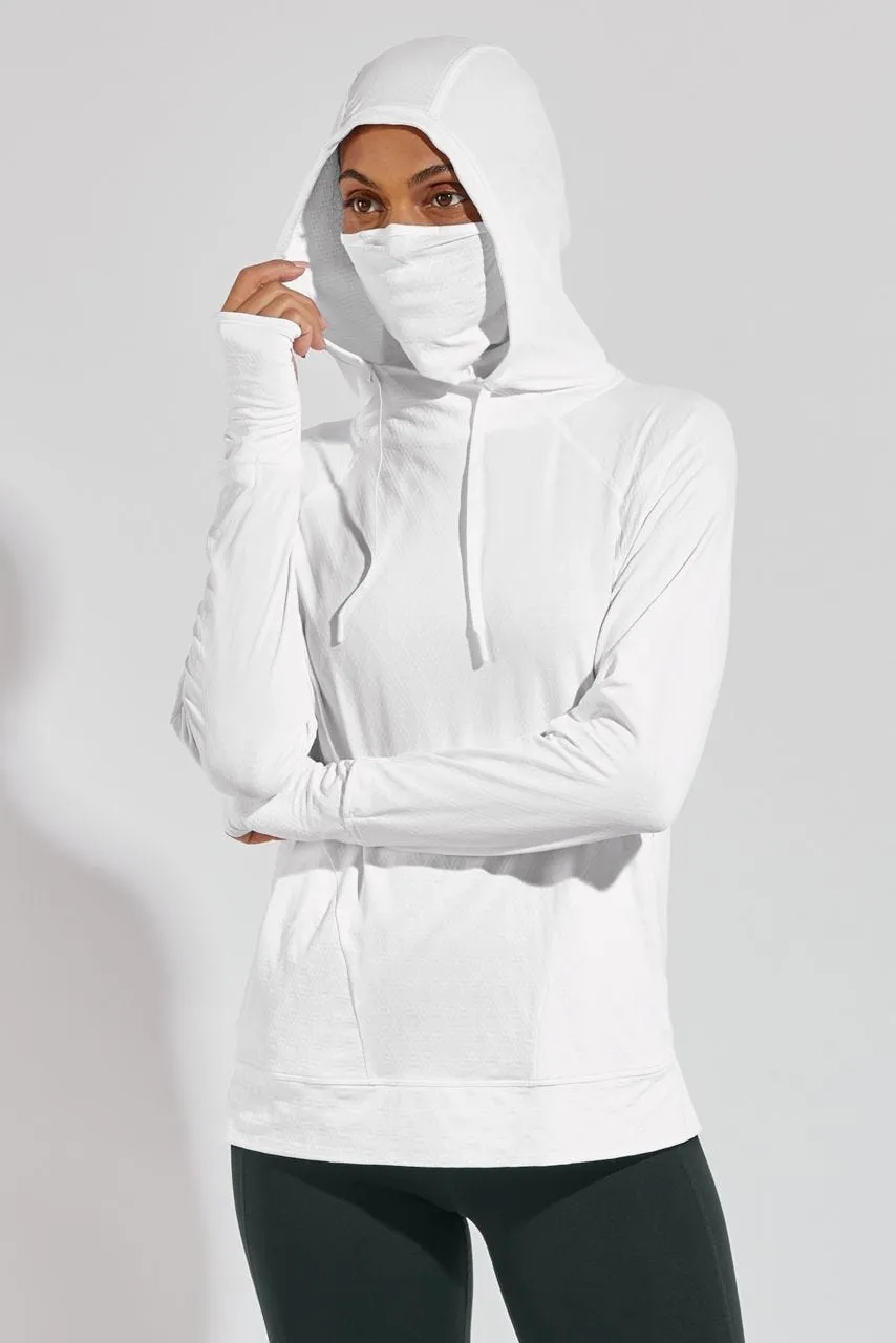 Women's Arabella Hoodie  |  White Diamond Jacquard