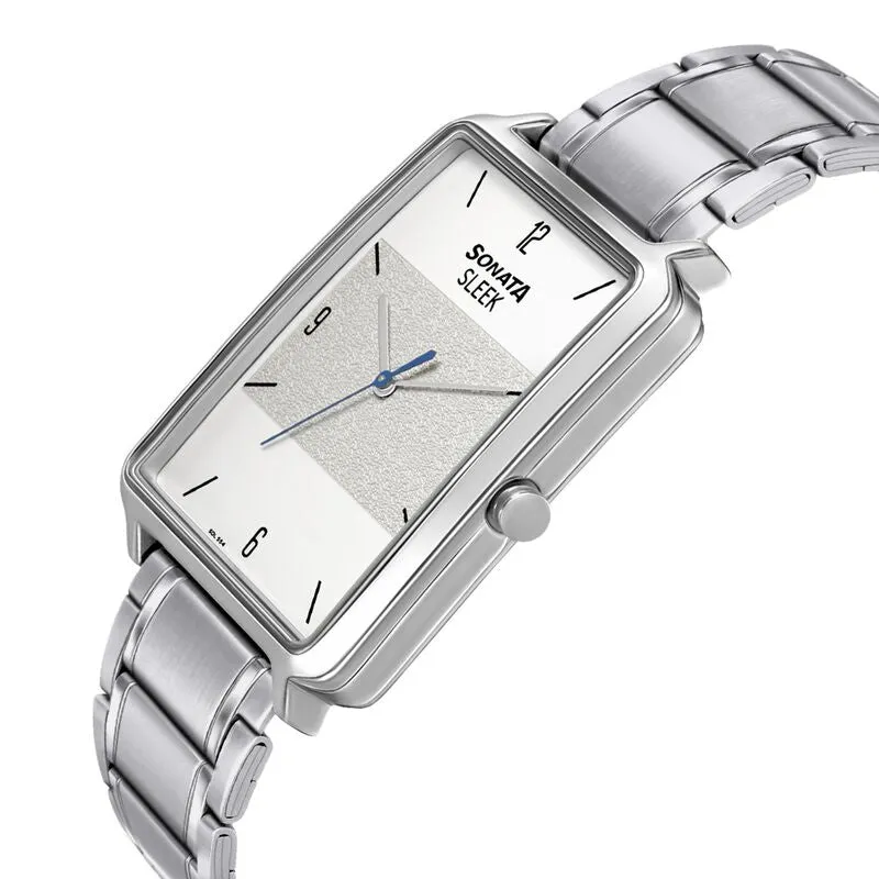 WW2437 Sonata Sleek Chain Watch 7144SM01