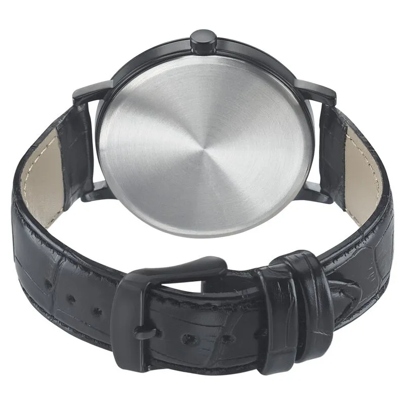 WW2449 Sonata Sleek Date Leather Belt Watch 7131NL01